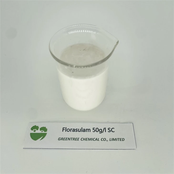 C12H8F3N5O3S Florasulam 50 G/L SC สารกำจัดวัชพืชในทุ่งข้าวสาลี