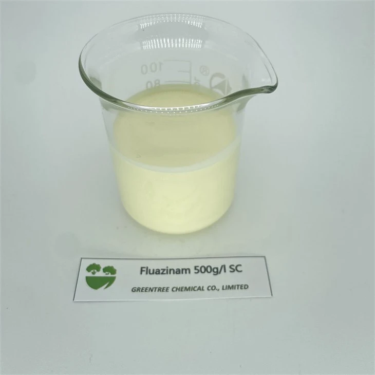 หมายเลข CAS 79622-59-6 ยาฆ่าเชื้อรา Fluazinam 500 G/l SC 50 เปอร์เซ็นต์ SC