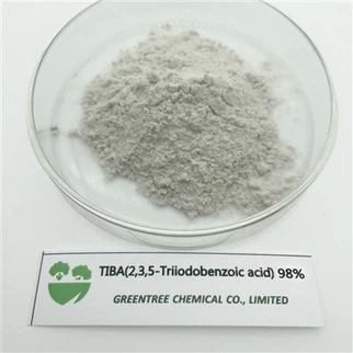 CAS NO. 88-82-4 Tiba 2,3,5-กรดไตรไอโอโดเบนโซอิก 98% Tc ฮอร์โมนการออกดอกของพืช