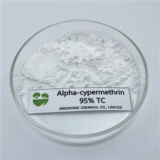 C22H19Cl2NO3 หมายเลข CAS 67375-30-8 Pesticide Alpha-Cypermethrin 95 เปอร์เซ็นต์ Tc Products
