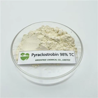 หมายเลข CAS 175013-18-0 Pyraclostrobine Fungicide 98 เปอร์เซ็นต์ Tc ทางเทคนิค