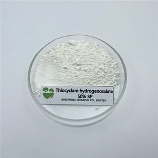 หมายเลข CAS 31895-21-3 ยาฆ่าแมลง Thiocyclam Hydrogen Oxalate 87 เปอร์เซ็นต์ TC 50 เปอร์เซ็นต์ SP