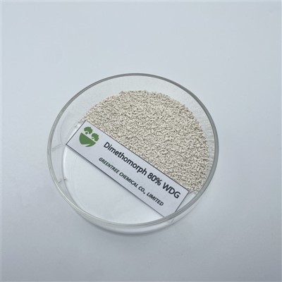 ยาฆ่าเชื้อรา 80% Wdg Dimethomorph Granules สารเคมีฆ่าเชื้อแบคทีเรีย