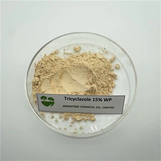 Tricyclazole 15% WP เคมีเกษตรสารกำจัดศัตรูพืชยาฆ่าเชื้อราสำหรับข้าว